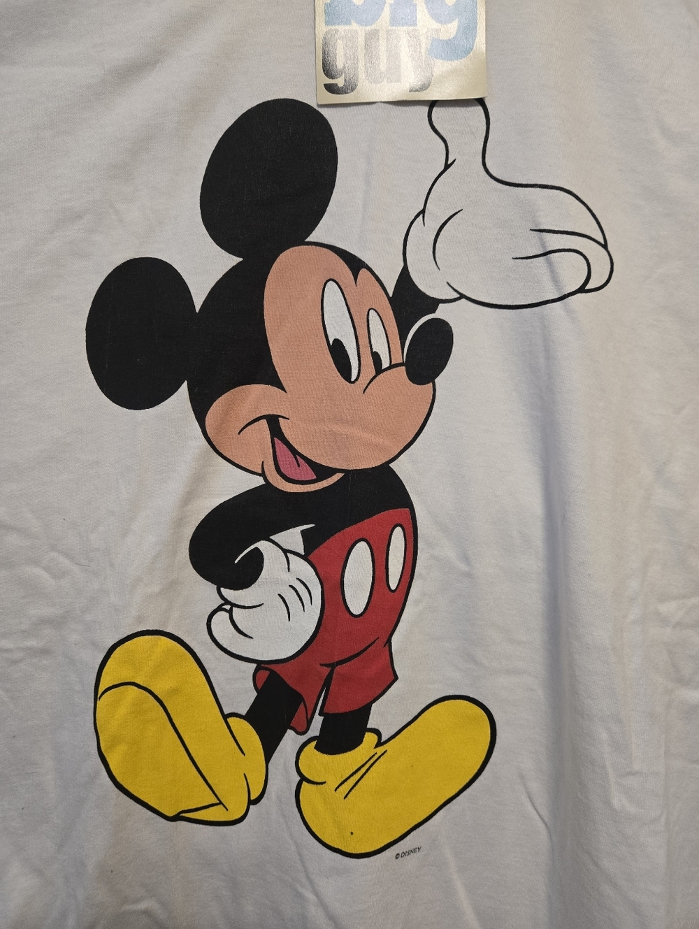 Vintage 90s Mickey Unlimited Men's XXL Big Mascot Logo White T Shirt - NWT